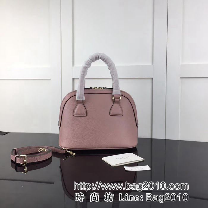 GUCCI古馳原單 新款專櫃品質原單貨實物實拍449661 裸粉手提單肩斜挎包 HY1132
